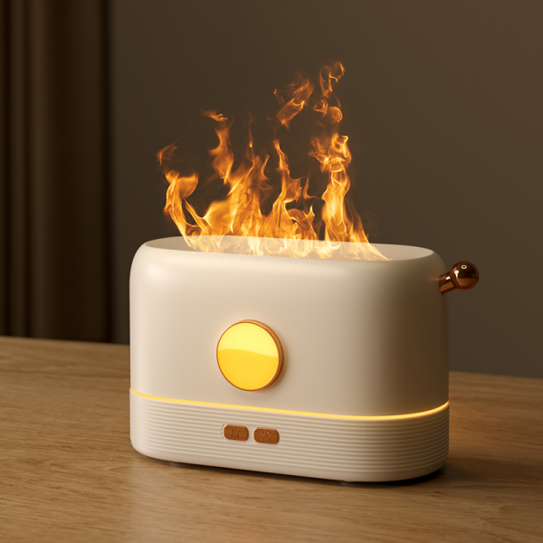 USB Led Home Ätherisches Öl Flamme Aromatherapie Diffuser